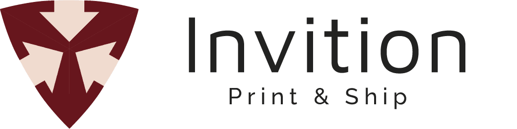 Invition - print & ship logo