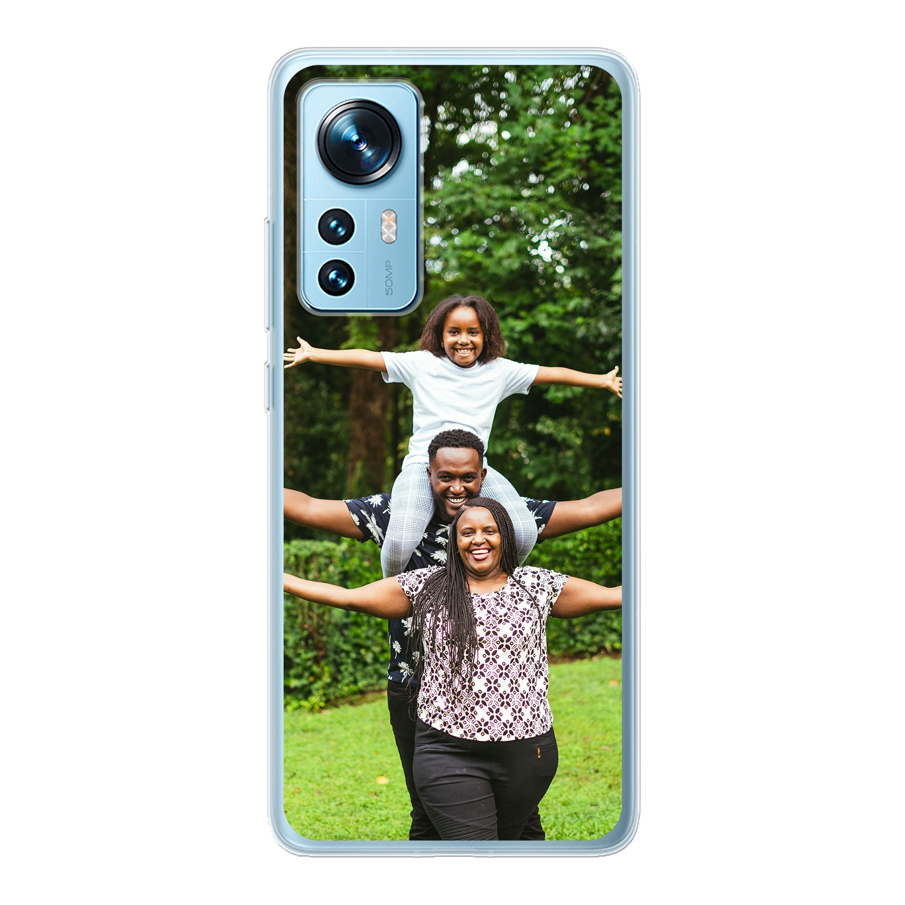 Xiaomi 12 / Xiaomi 12X Soft case (back printed, transparent)