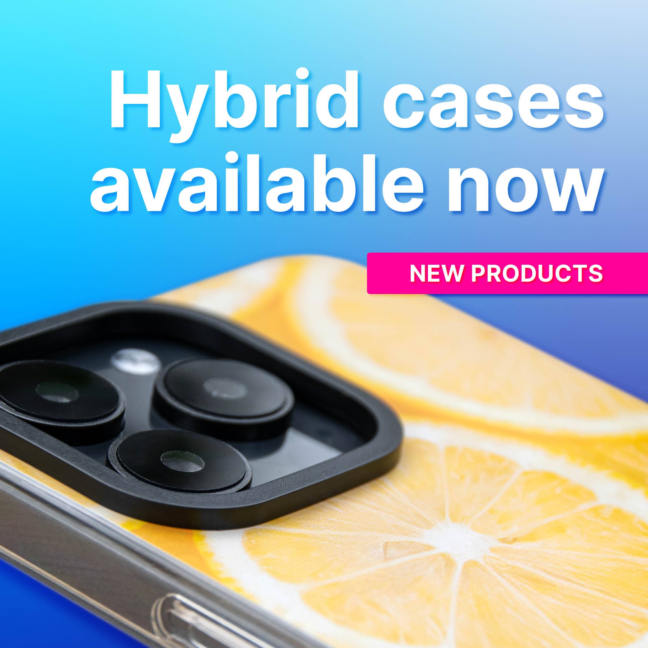 hybrid phone case print on demand