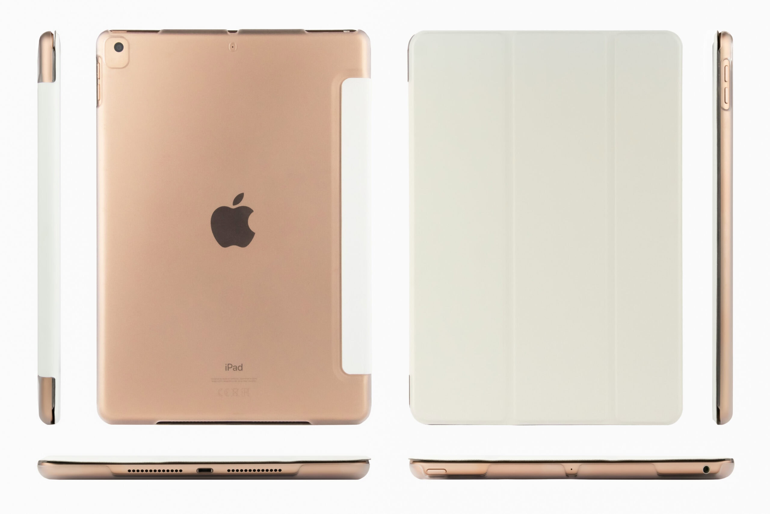 Personalised iPad cases view all sides