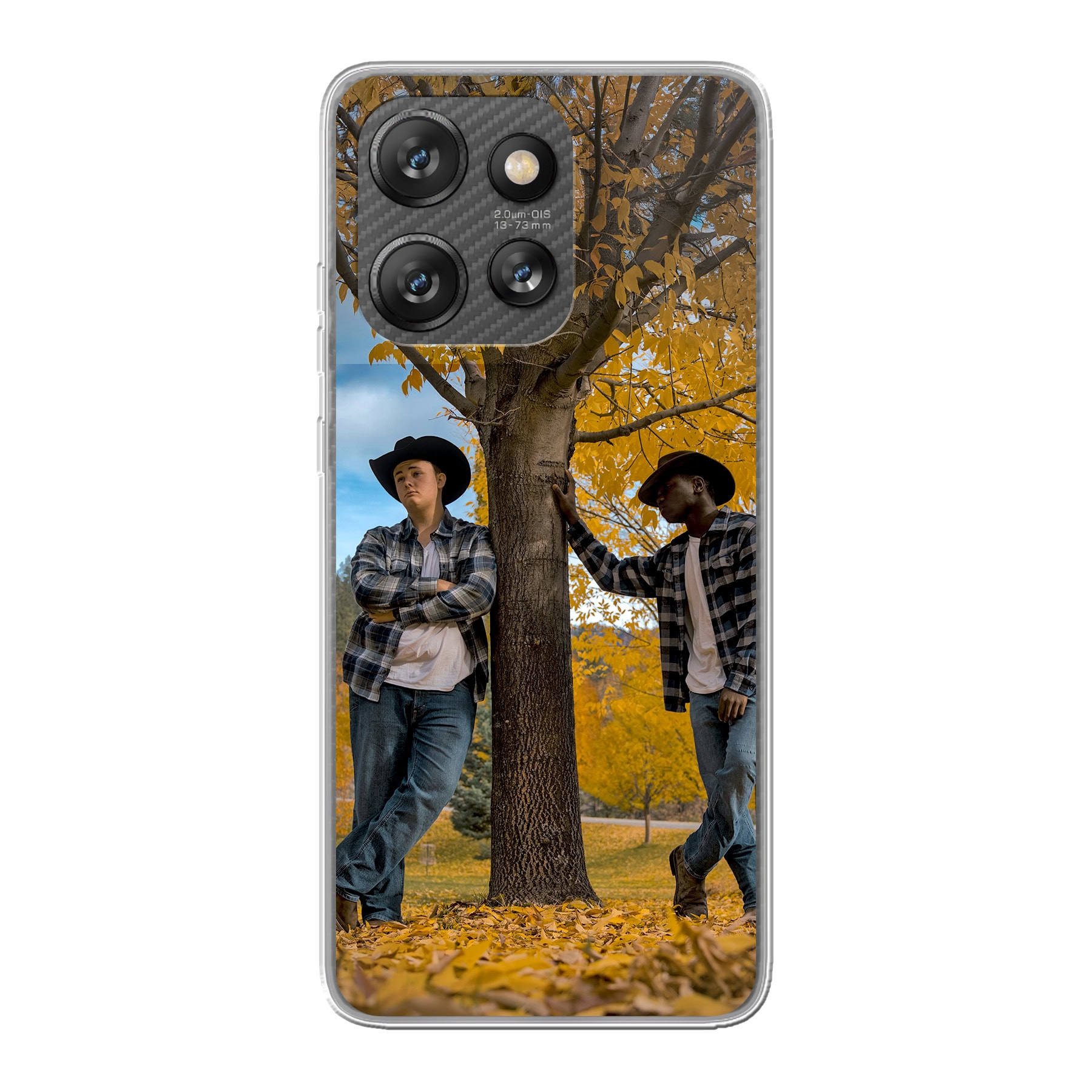 Motorola Thinkphone 25 Soft case (back printed, transparent)